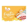 Decorative waves Frame Indoor Background banner, Easter Background