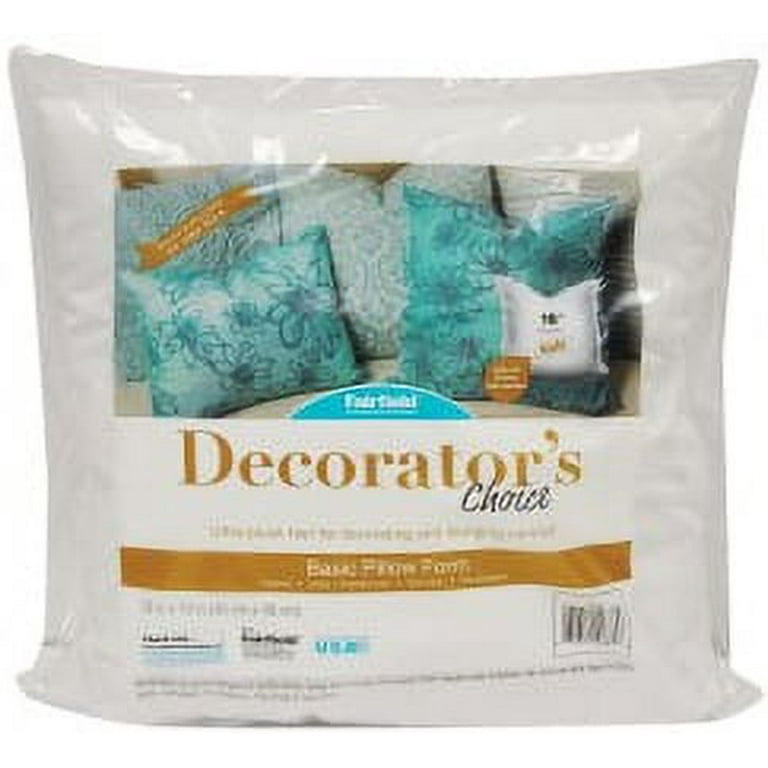 Decorator's Choice Luxury Pillow Form, 18in x 18in