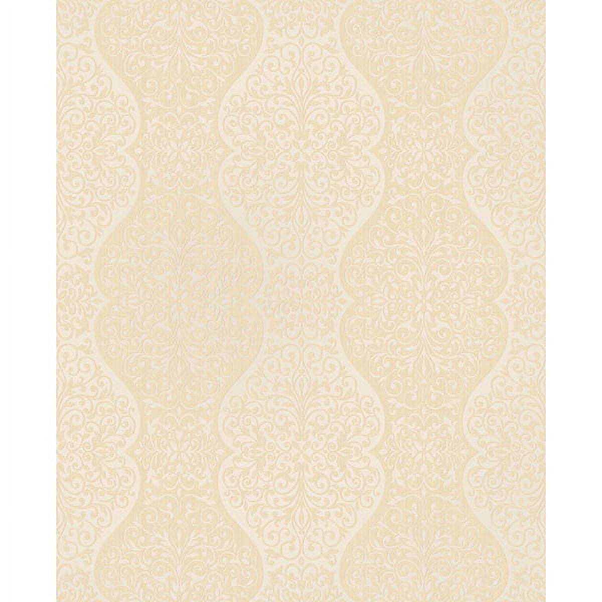 Decorline Cadence Gold Scroll Wallpaper