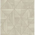 thumbnail image 1 of Decorline Cheverny Grey Wood Tile Wallpaper, 1 of 4