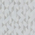 thumbnail image 1 of Decorline Ethan Silver Triangle Wallpaper, 1 of 3