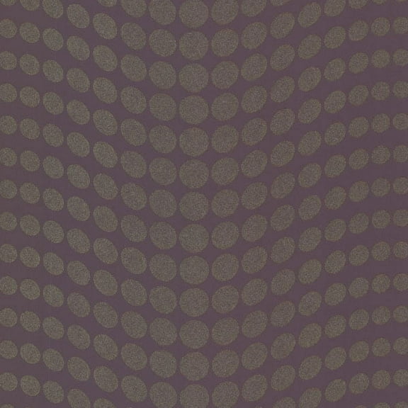 Decorline Genesis Purple Dotty Wallpaper, 20.5-in by 33-ft, 56.4 sq. ft
