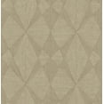 thumbnail image 1 of Decorline Intrinsic Light Brown Textured Geometric Wallpaper, 20.5-in by 33-ft, 56.38 sq. ft., 1 of 3