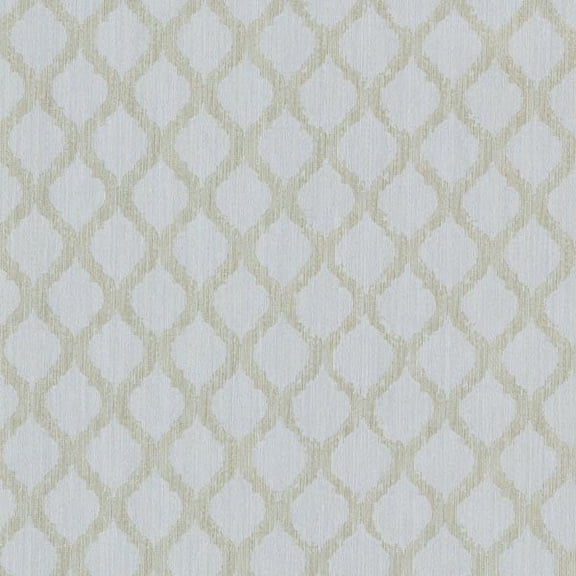 Decorline Jasper Light Grey Fretwork Trellis Wallpaper