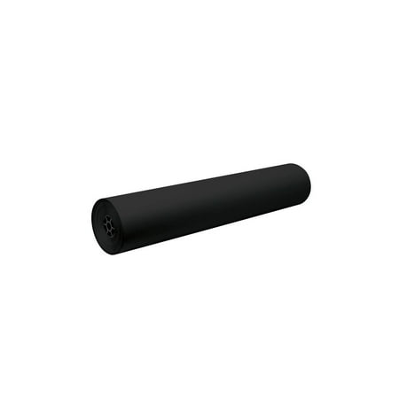 Decorol Flame Retardant Art Paper Roll, 36 Inches x 1000 Feet, Black