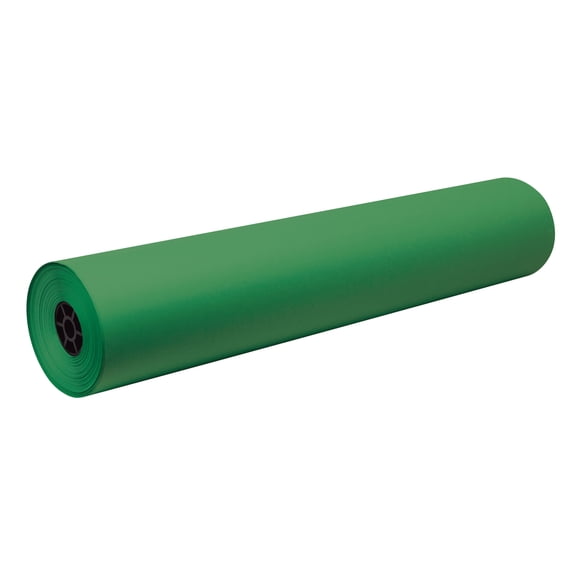 Decorol, PAC101202, Flame-Retardant Art Paper Roll, 1 / Roll, Festive Green
