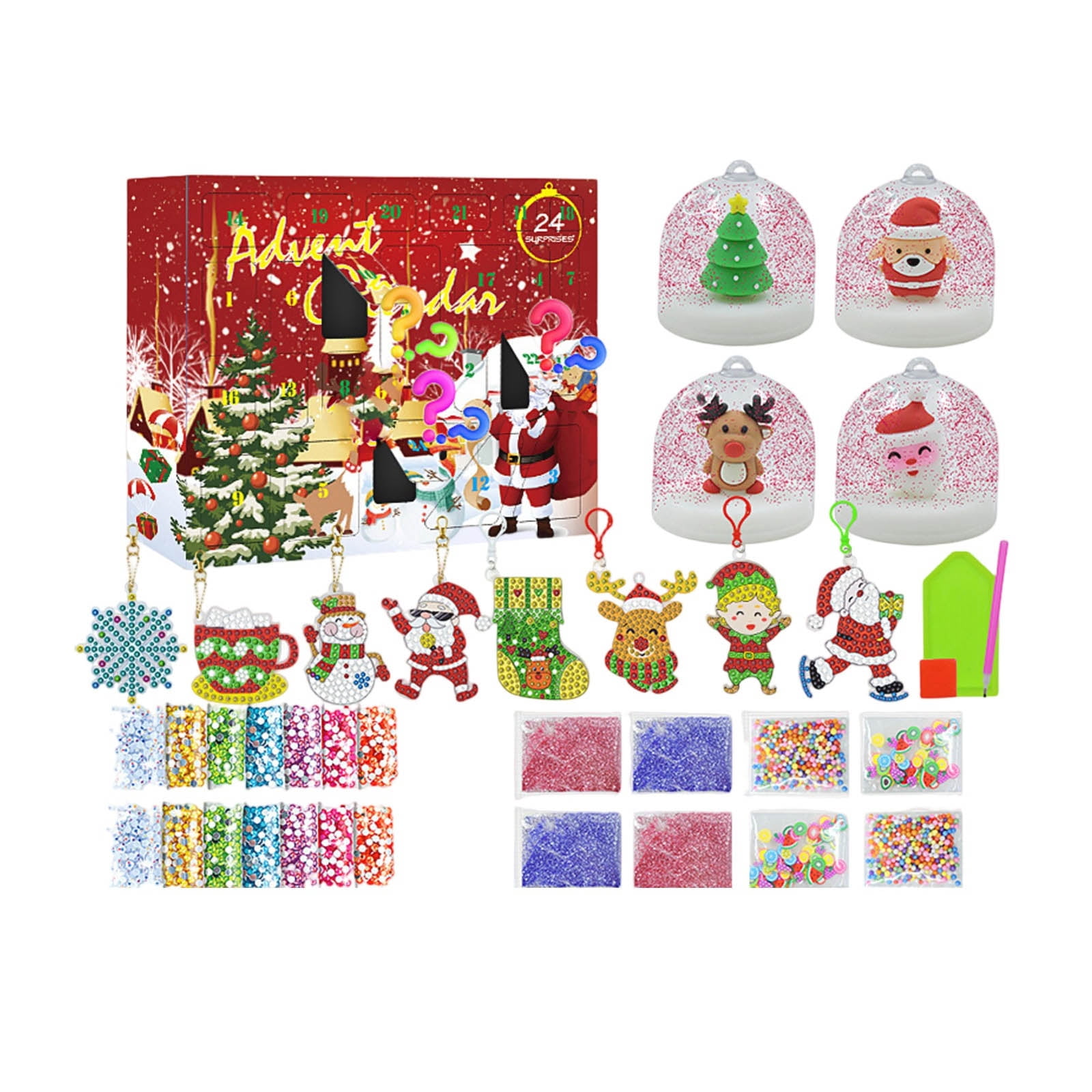 Decorr 2025 Nativity Scene Advent Calendar - 24 Days Countdown with ...