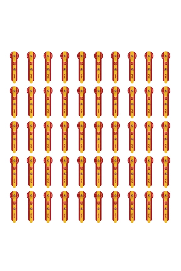 24" Soccer Inflatable Cheer Sticks, 50PCS National Team Themed Balloon Sticks Thunder Boom Sticks, Reusable Inflatable Noisemakers for Stadium Watch Party & Fan Events (Spain)