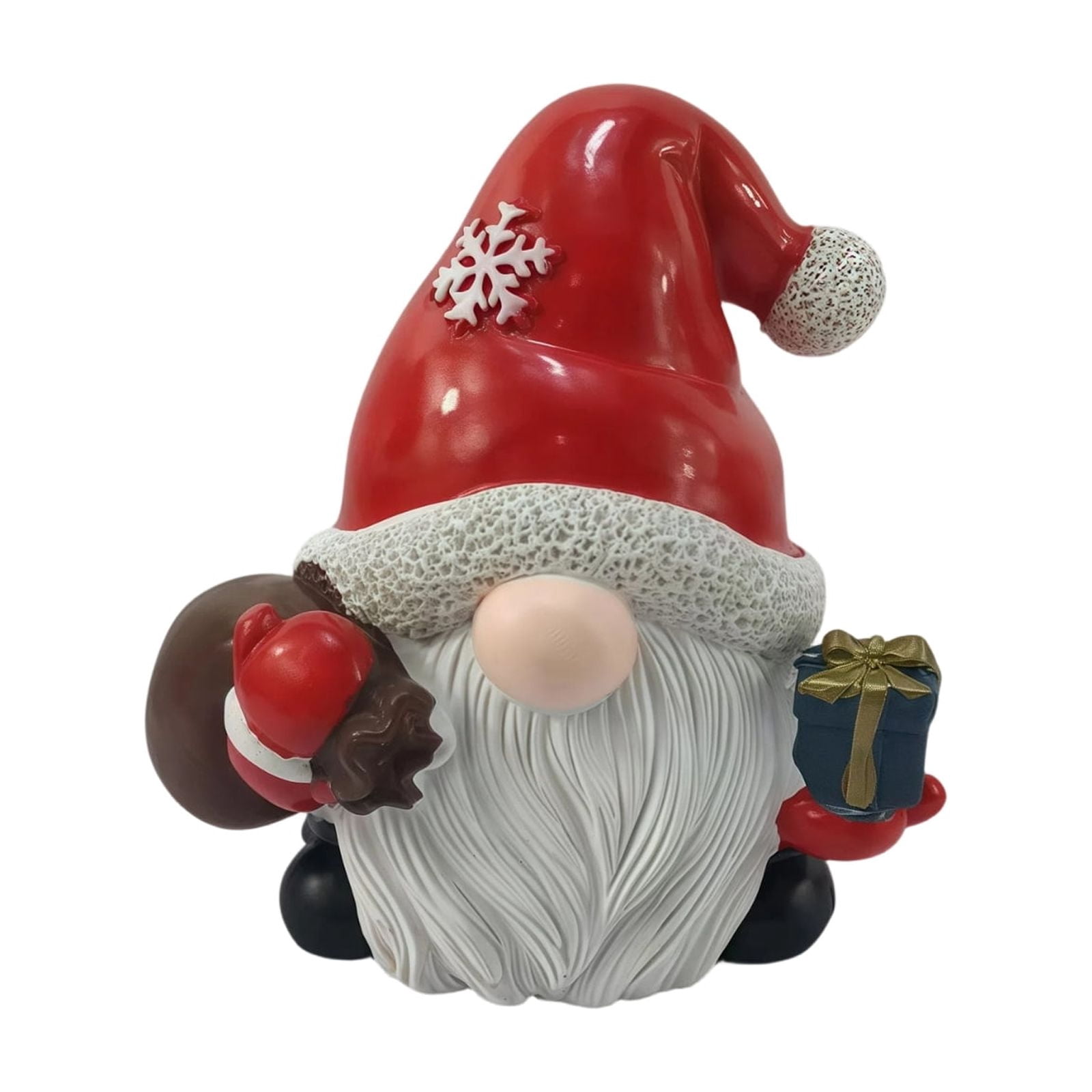 Decorr 3.5 Inch Christmas Santa Claus Resin Tabletop Ornament, Red ...