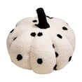 thumbnail image 1 of Decorr 6.3 Inch Plush Pumpkin Throw Pillow, 3D Plush Fall Cushion, Soft Sherpa Fleece Decorative Pillow for Sofa, Bedroom, Living Room, Thanksgiving Gift, 1 of 4
