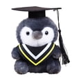 thumbnail image 1 of Decorr Graduation Gift - 6.3" Graduation Penguin Plush Toys, Cute Penguin Stuffed Animals with Graduation Cap, Class of 2026 Keepsake Gift for High School & College Grads (Yellow), 1 of 6