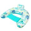 Decorr Inflatable Pool Floats Adult, 37x18" Pool Chairs with Cup Holders,X-Large Blow up Floats Chair,Hammock Noodle Mat for Relaxing Summer Water Fun Swimming Party Beach (Blue)
