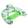 Decorr Inflatable Pool Floats Adult, 37x18" Pool Chairs with Cup Holders,X-Large Blow up Floats Chair,Hammock Noodle Mat for Relaxing Summer Water Fun Swimming Party Beach (Green)