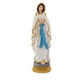 thumbnail image 1 of Decorr Large Virgin Mary Resin Statue, Hand Painted Easter Figurine for Home Altar Shelf Decor, Religious Collectible Art Gift for Christmas Easter & Faith Inspired Spaces（3.35×11.42"）, 1 of 8