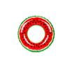 Decorr Watermelon Inflatable Swim Ring, 8.6" Inner Diameter Pool Tubes, Summer Watermelon Swimming Ring for Kids Adults, Fun Beach Float Tube for Pool Party, 5 Sizes Available