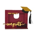 thumbnail image 1 of Decorr Wine 2026 Graduation Picture Frame, 6×8" 3D Congrats Grad Wood Table Centerpiece with Grad Cap, Personalized Grad Gift for Class of 2026 & Grad Party Decorations, 1 of 6