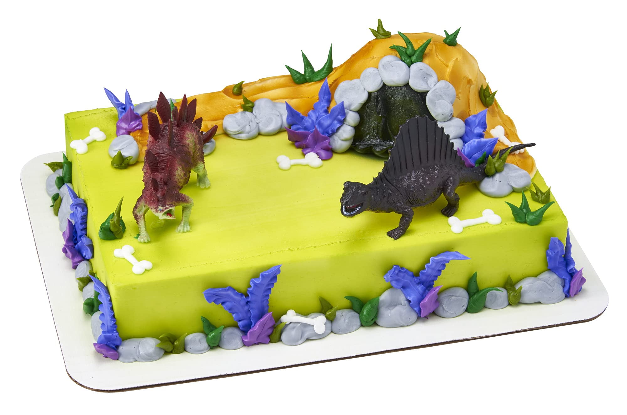 Decoset Dinosaur Pals Cake Topper, 2Piece Toppers Set, Birthday