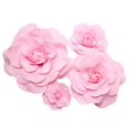 thumbnail image 1 of Decostar™ Foam Rose 19" 15" 10" 7½" - 4pc/set - Pink, 1 of 1