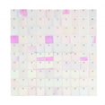 thumbnail image 1 of Decostar™ Shimmer Wall Panels w/ Clear Backing & Square Sequins - 24 Tiles - Pink Iridescent, 1 of 1
