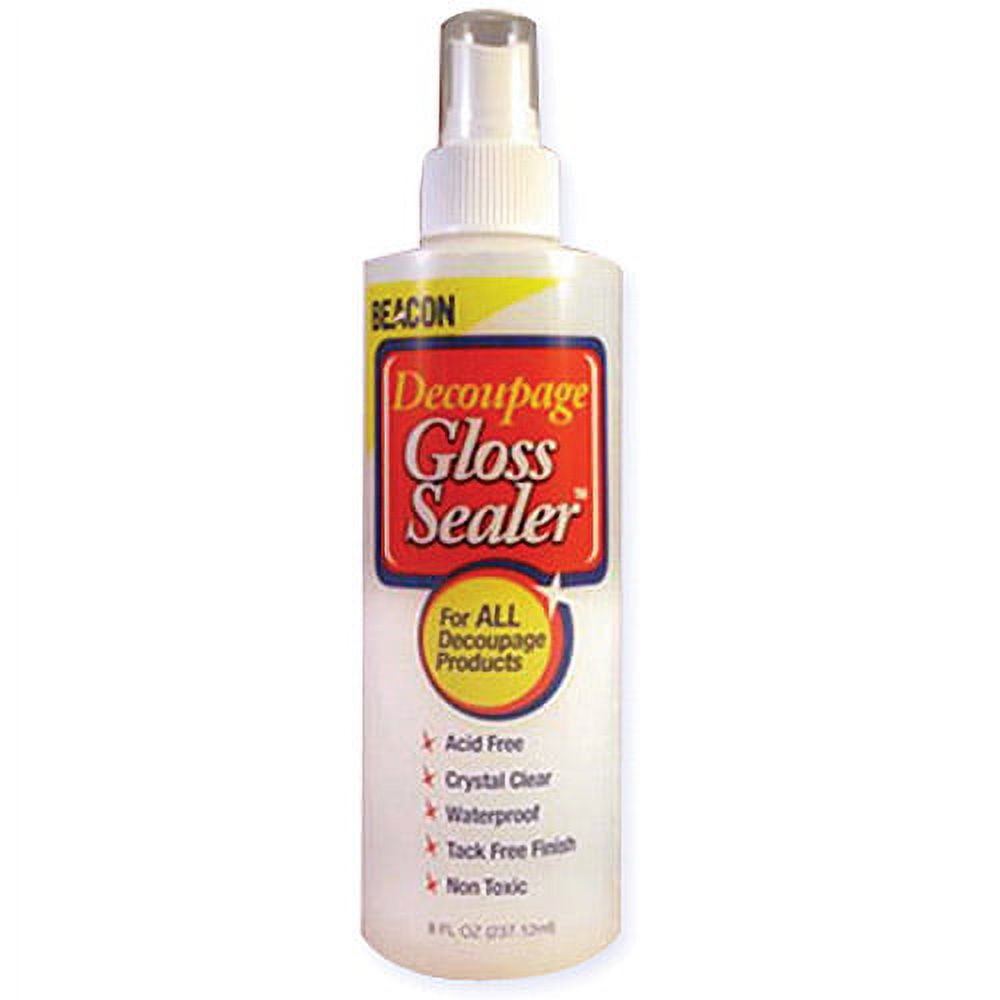 Decoupage Gloss Spritz Sealer, 8 Ounces