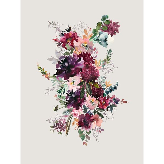 Decoupage I Art Print Poster Print by Urban Road Urban Road UR1265