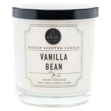 Decoware Richly Scented Candle Medium Single wick 9.69 oz ---- Vanilla Bean