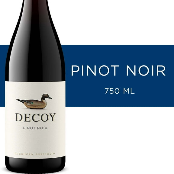 Decoy California Pinot Noir Red Wine, 750 ml Glass Bottle, 14.1% ABV