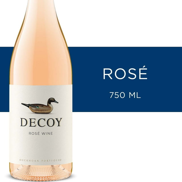 Decoy California Rose Wine, 750 ml Glass Bottle, 13.9 ABV