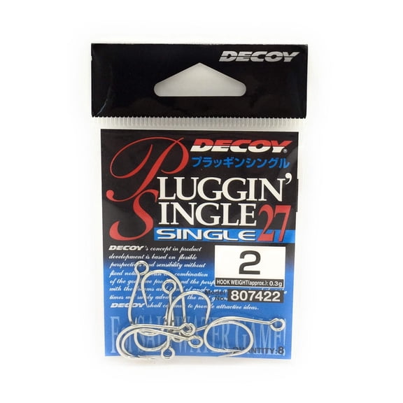 Decoy Pluggin' Single 27 Saltwater Fishing Hook