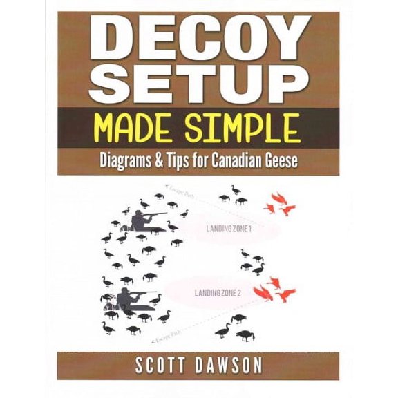 Goose Decoy Setup Made Simple: Diagrams and Tips for Canadian Geese (Paperback) by Scott Dawson