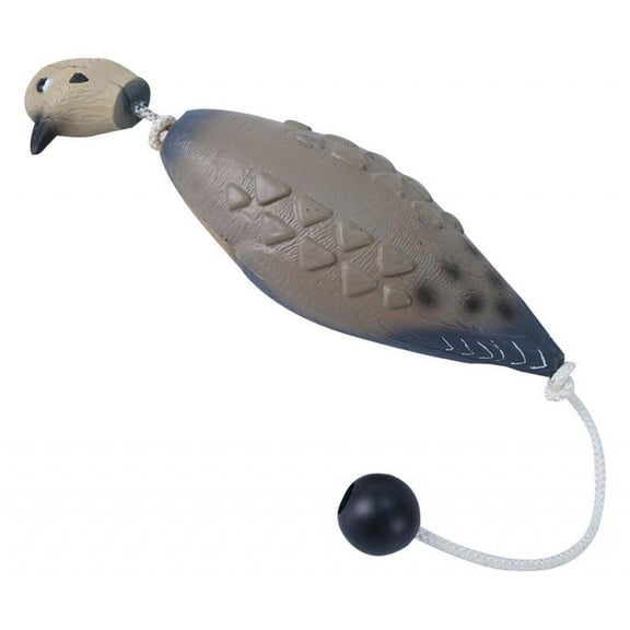 Decoy Simulation Bird Accessories for Dog Training Waterproof Durable Ornament Dove Decoy for Yard Landscape Garden
