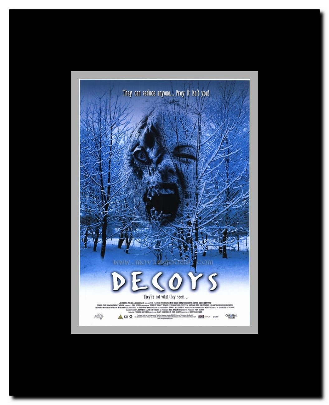 Decoys Framed Movie Poster