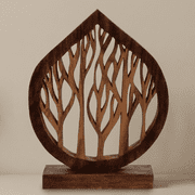 Decozen Wooden Tree of Life Sculpture   Gifts for Mom or Dad on Mother s Day, or Birthday   Acacia Wood Sculpture for Home, Office, Living Room, or Boho and Mantle D cor