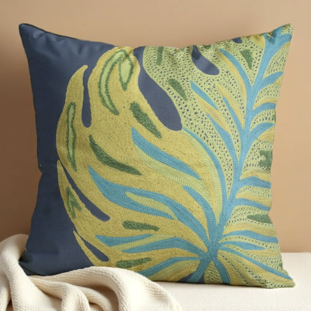 Decozen Throw Pillow Covers Set 4 Decorative Printed Design - 2 set of 18x18 and 2 set of 14x20