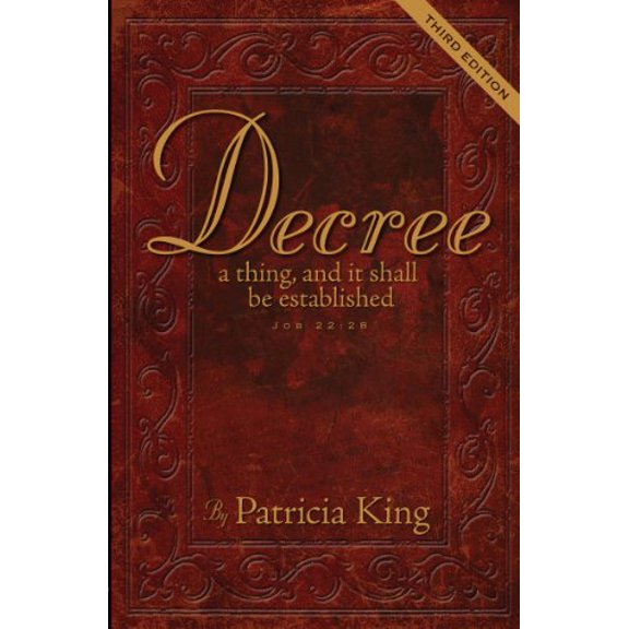 Pre-Owned Decree -Third Edition (Perfect Paperback) 1936101483 9781936101481