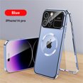 thumbnail image 1 of Decsae for iPhone 15 Pro Compatible with MagSafe Case,with Built-in Screen Protector & Camera Lens Protector,Rugged Shockproof Anti-Scratch Full Body Protector Cover Case,Blue, 1 of 7