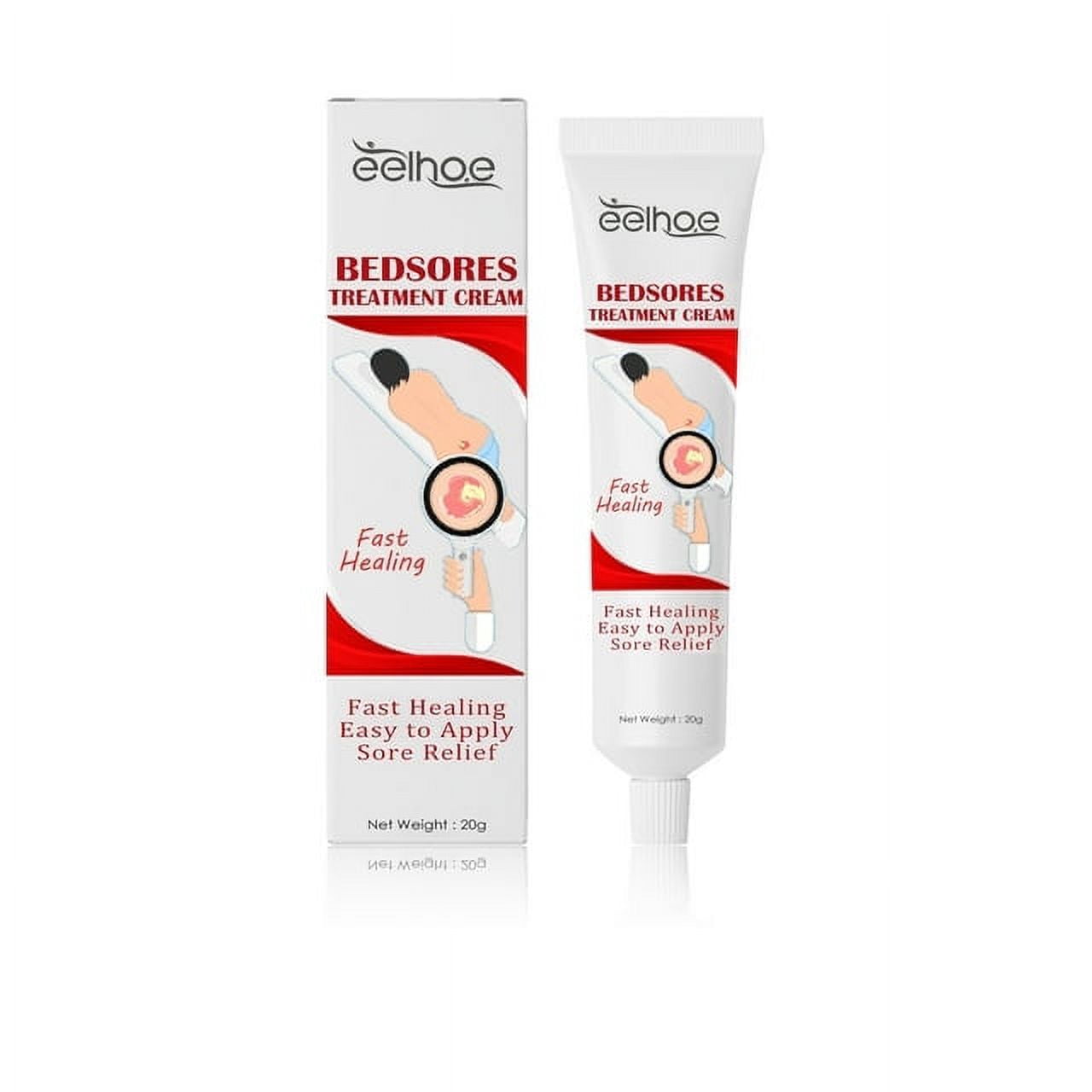 Decubitus Cream Pressure Sore Ulcer Skin Relief Ointment Bed Sore Wound Healing Treat Anti Dry Repair Moisturizing Body Care 20g