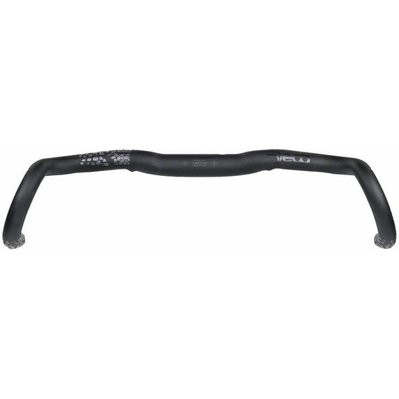 Deda Elementi Gera Drop Handlebar 42cm 31.7mm Black Aluminum Internal Cable