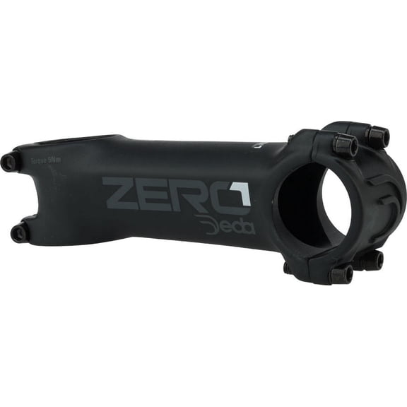 Deda Elementi Zero1 Stem: 100mm +/- 6 Degree Matte Black MY17