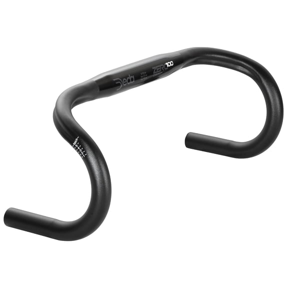 Deda Elementi Zero100 Handlebars, Black On Black (BoB), Deep Drop, 42cm 42cm Deep Drop