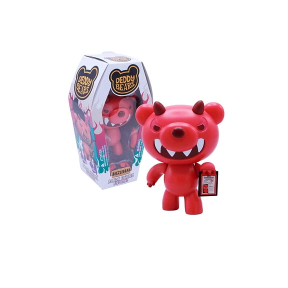 Deddy Bears 4-Inch Interchangeable Action Figures in Coffin - Beezlebear