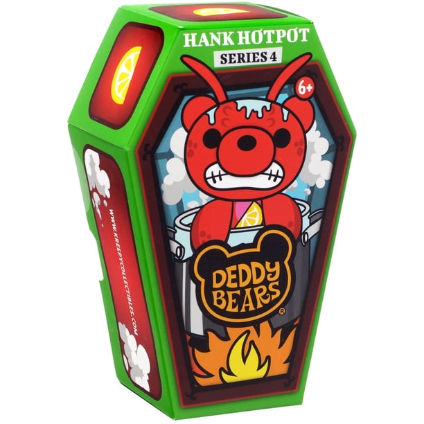 Deddy Bears Coffin Series 4 Hank Hotpot Plush for Playgrounds