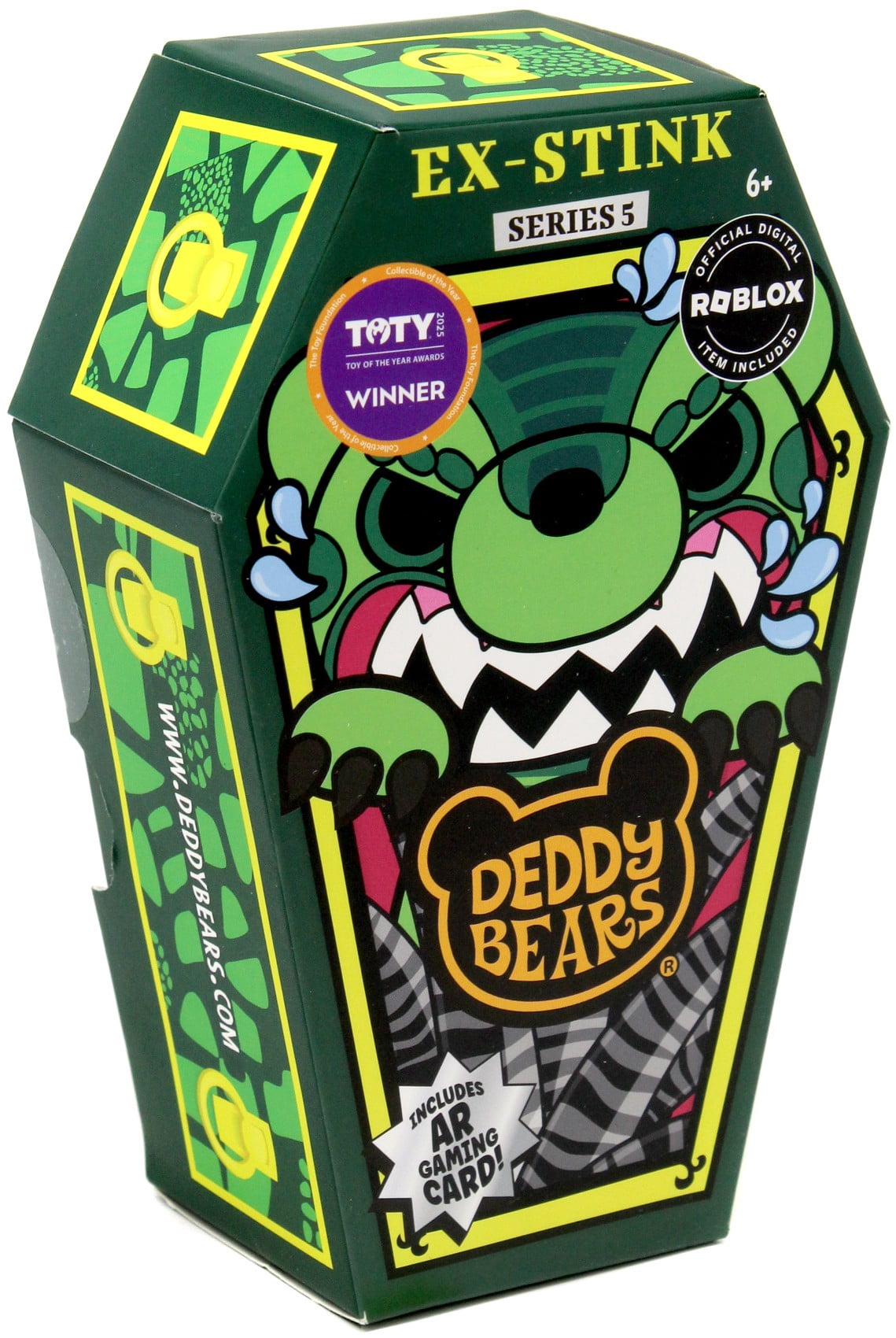 Deddy Bears Coffin Series 5 Ex-Stink Plush (Includes AR Gaming