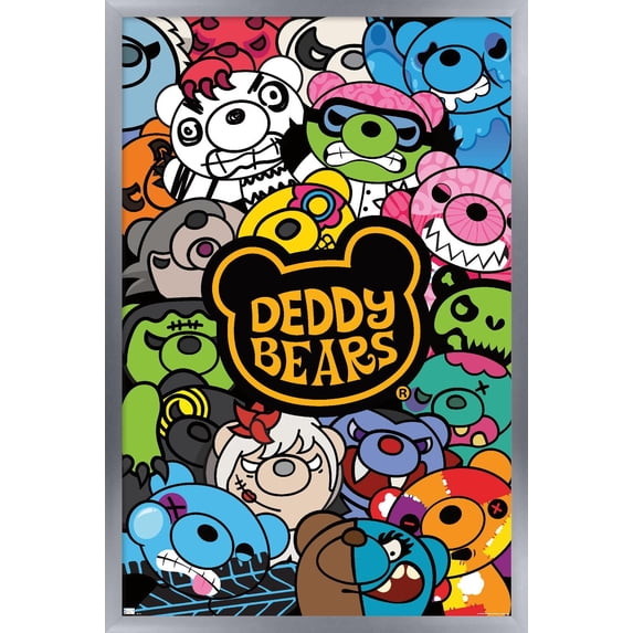 Deddy Bears - Collage Wall Poster, 22.375" x 34" Framed