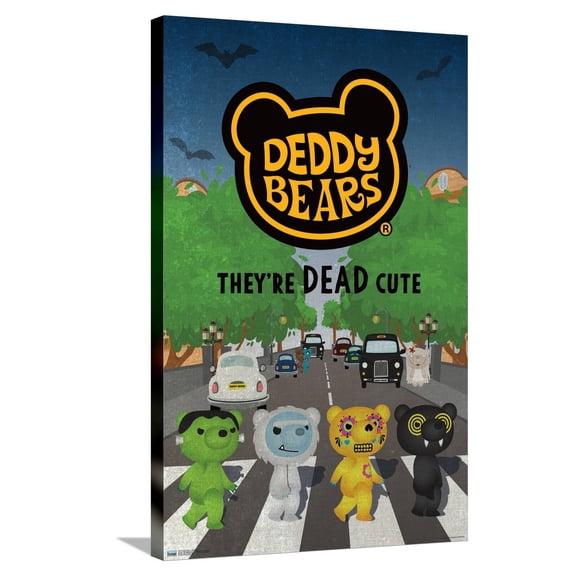Deddy Bears - Dead Cute Canvas Wall Poster, 22.375" x 34"