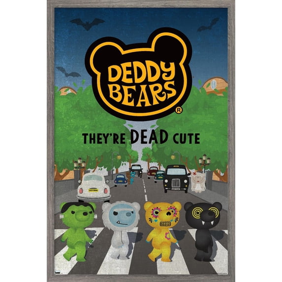 Deddy Bears - Dead Cute Wall Poster, 14.725" x 22.375" Framed