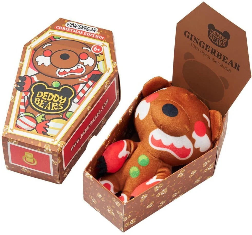 Deddy Bears Lil'Coffin Dodgers Gingerbear Plush (Christmas Edition