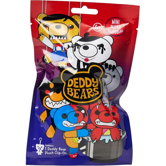 Deddy Bears Plush Clip-On Series 4 Mystery Pack (1 RANDOM Figure)