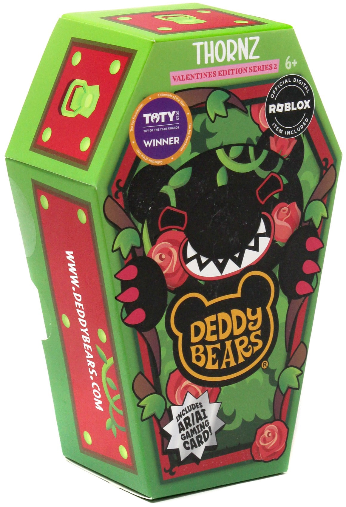 Deddy Bears Valentine's Day Series 2 Thornz Mini Plush - Walmart.com