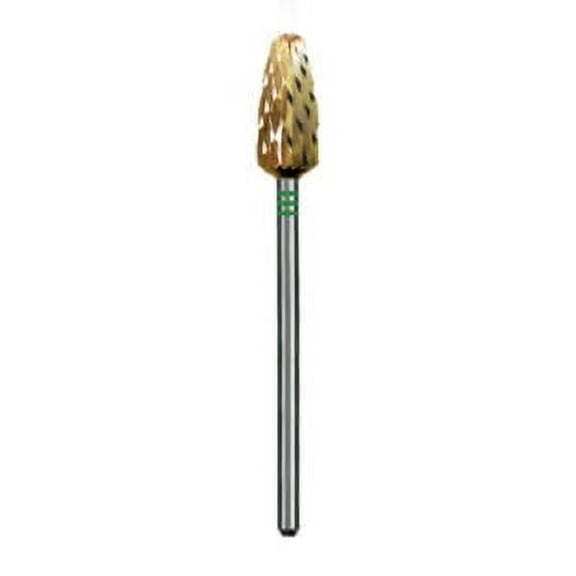 Dedeco Euro Goldies G251GSQ.060 Coarse Straight Blade Cross Cut Titanium Nitride Carbide Bur 1/pk